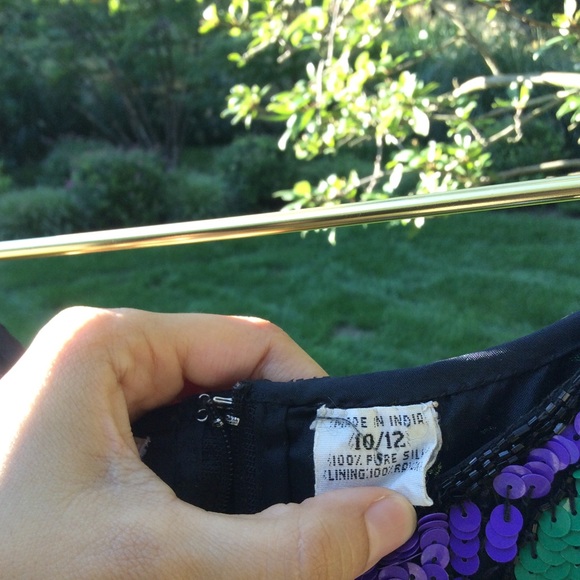 ⬇️ $178 70’s Vintage Club Girl Dress- SILK - Picture 6 of 8